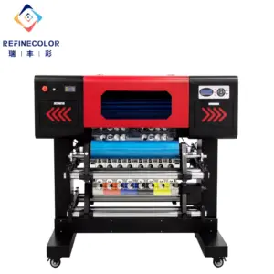 2024 New Arrival Wisegigs 60cm UV DTF Printer Epson I1600U1/ I3200U1/ XP600 Roll To Roll Printing Cup Wrap Transfer Stickers