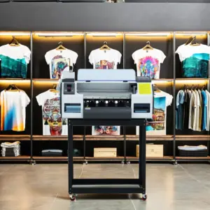 New Design Wisegigs 330mm A3 DTF Printer Epson F1080/ i1600A1 Printhead T-shirt Printing Machine Heat Transfer To Fabrics